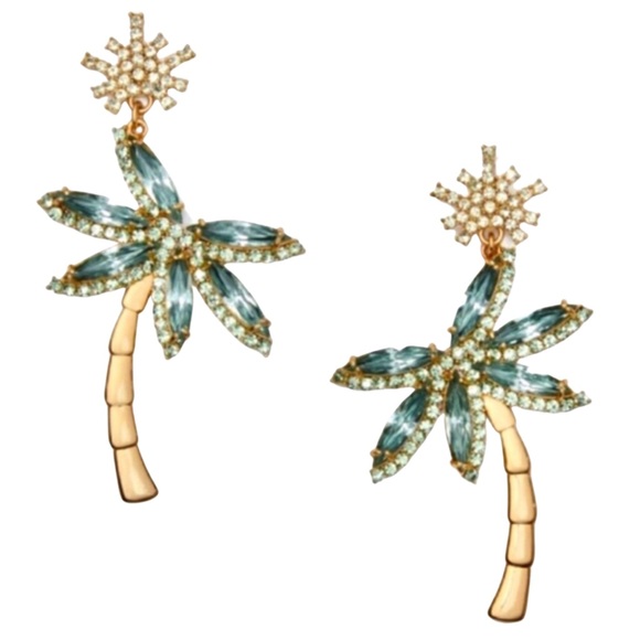 kate spade Jewelry - KATE SPADE • California Dreaming Palm Tree Earrings